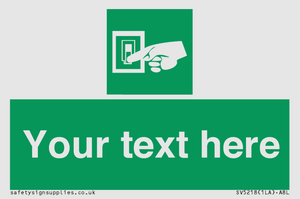 Custom Light Switch Sign